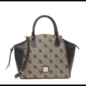 NWT Dooney & Bourke Sydney Logo Dome Satchel